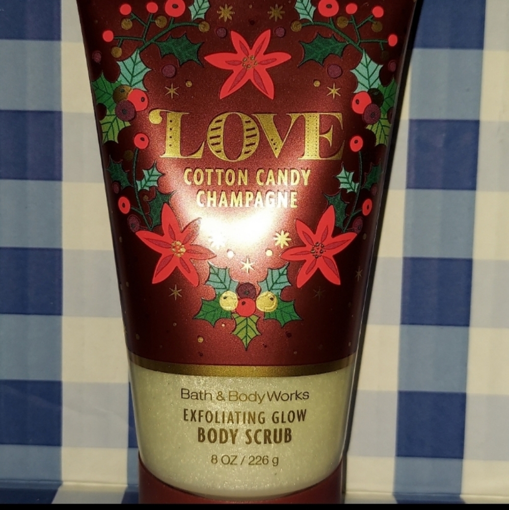 New Cotton Candy Champagne Body Scrub Discontinued